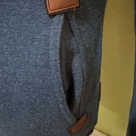 Wanakome Women's Blue Hoodie Sweater Size XS Live in the Sunshine - Picture 7 of 9